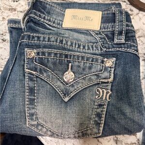 Miss Me Distressed Denim Jeans